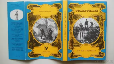 J. Verne z edice Podivuhodné cesty+Paříž ve 20. století ad.