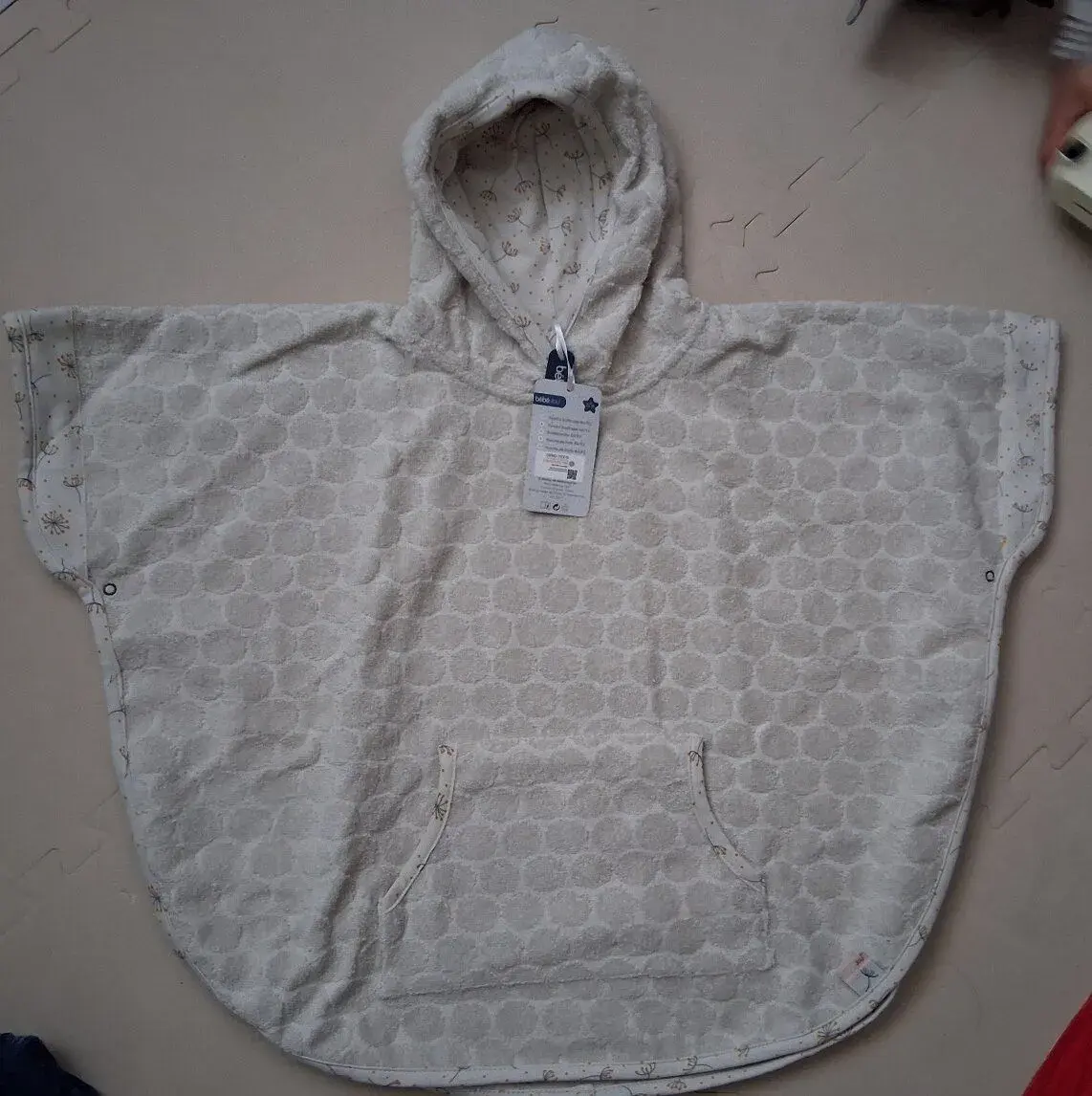 Dětské froté pončo (ručníkové pončo) 86/92