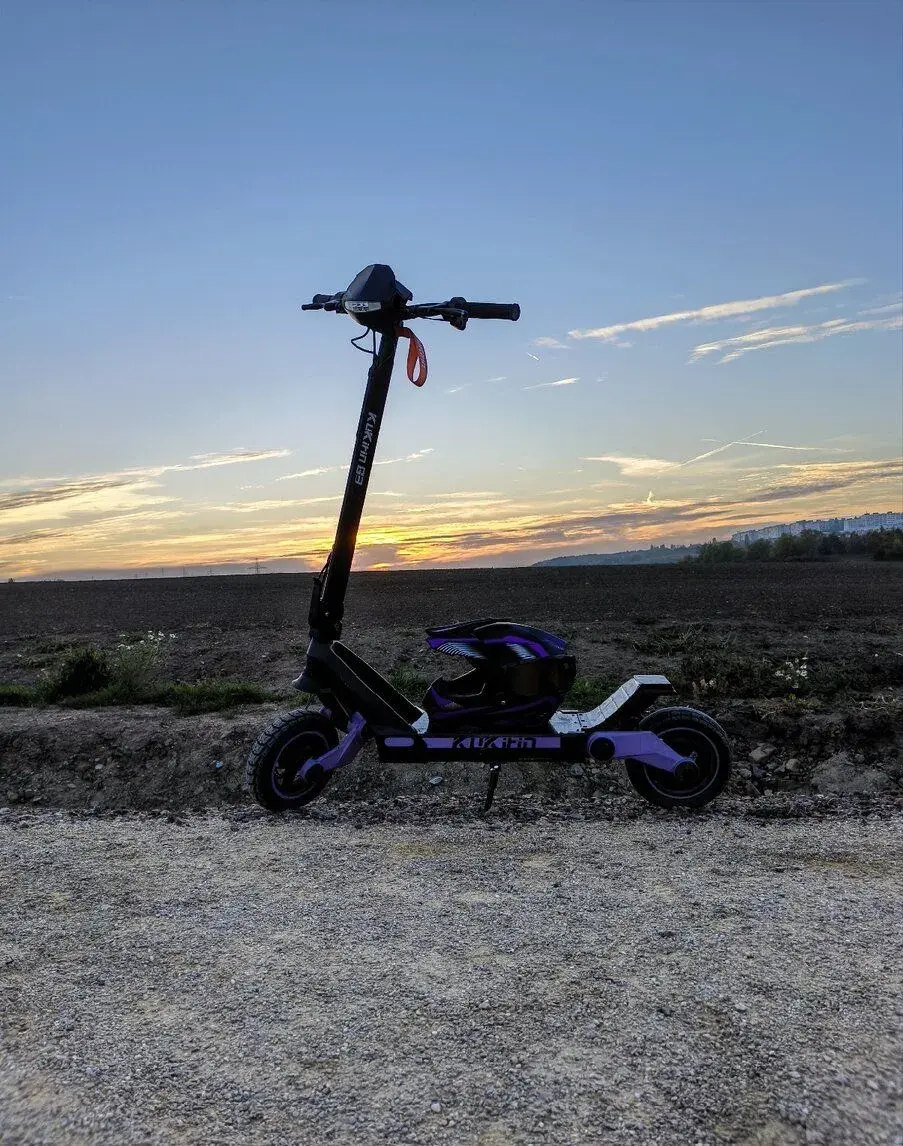 🔥 KuKirin G3 1200W – výkonná elektrická koloběžka 💜🖤