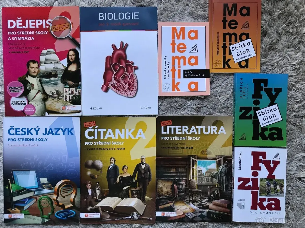 UČEBNICE PRO GYMNÁZIUM A SŠ+PLÁŠŤ-10 KS