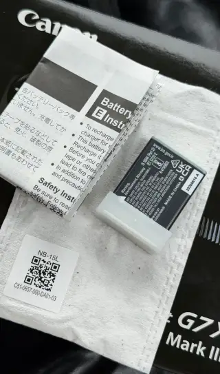 CANON NB-15L BATTERY