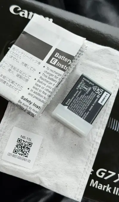 CANON NB-15L BATTERY