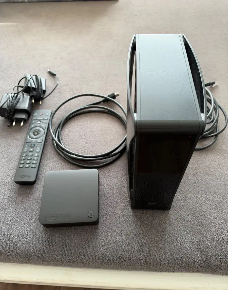 Modem a setobox k O2 tv