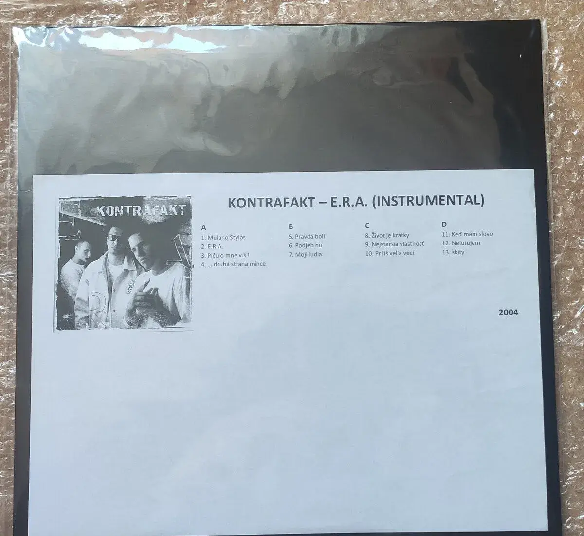 Kontrafakt E.R.A. - Instrumentals 2004 (perfektní stav)