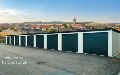 Prodej novostavby dvojgaráže 36m2, v lokalitě 2 min od Znojm