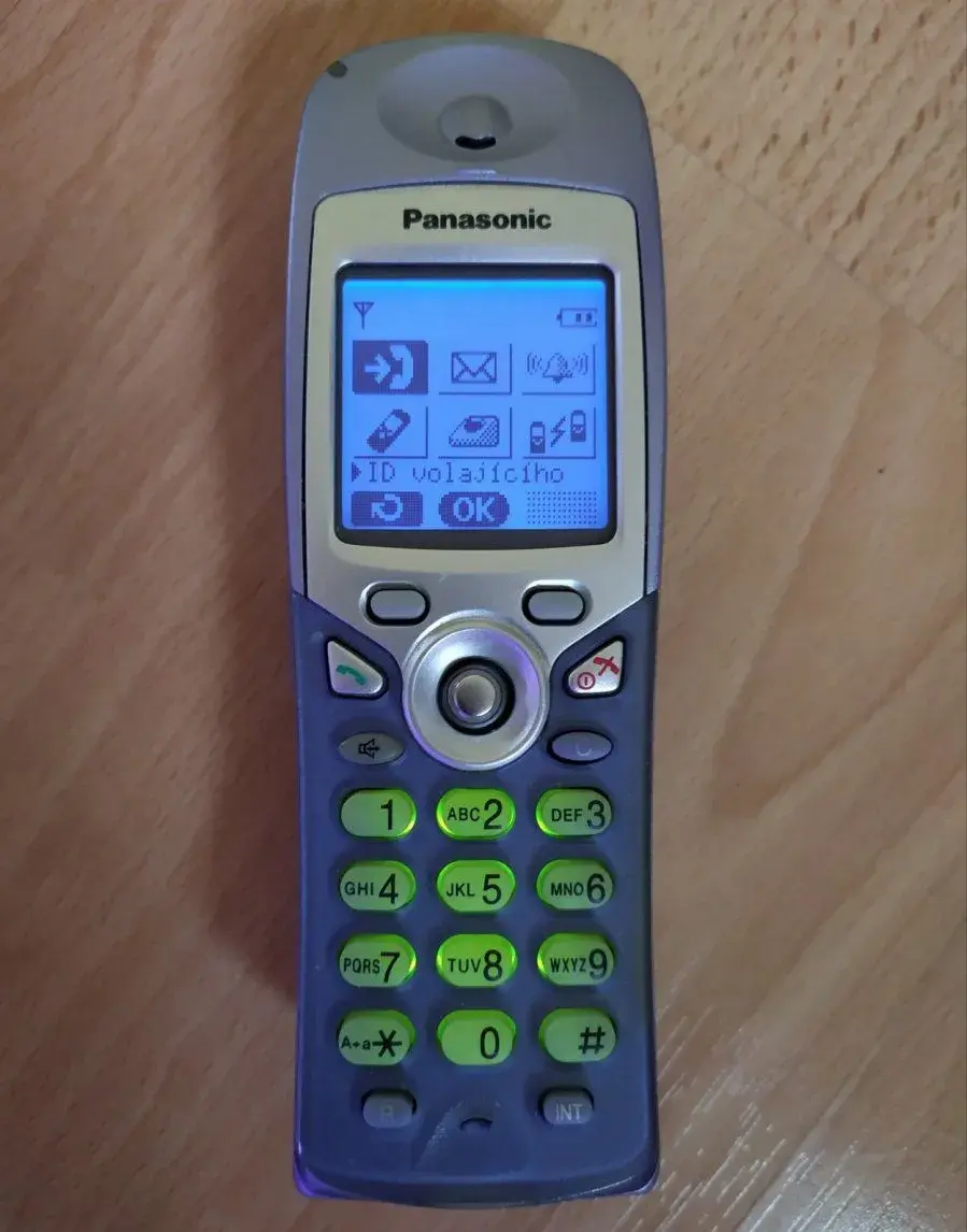 Panasonic KX-TCD 505 modro-fialová metalíza