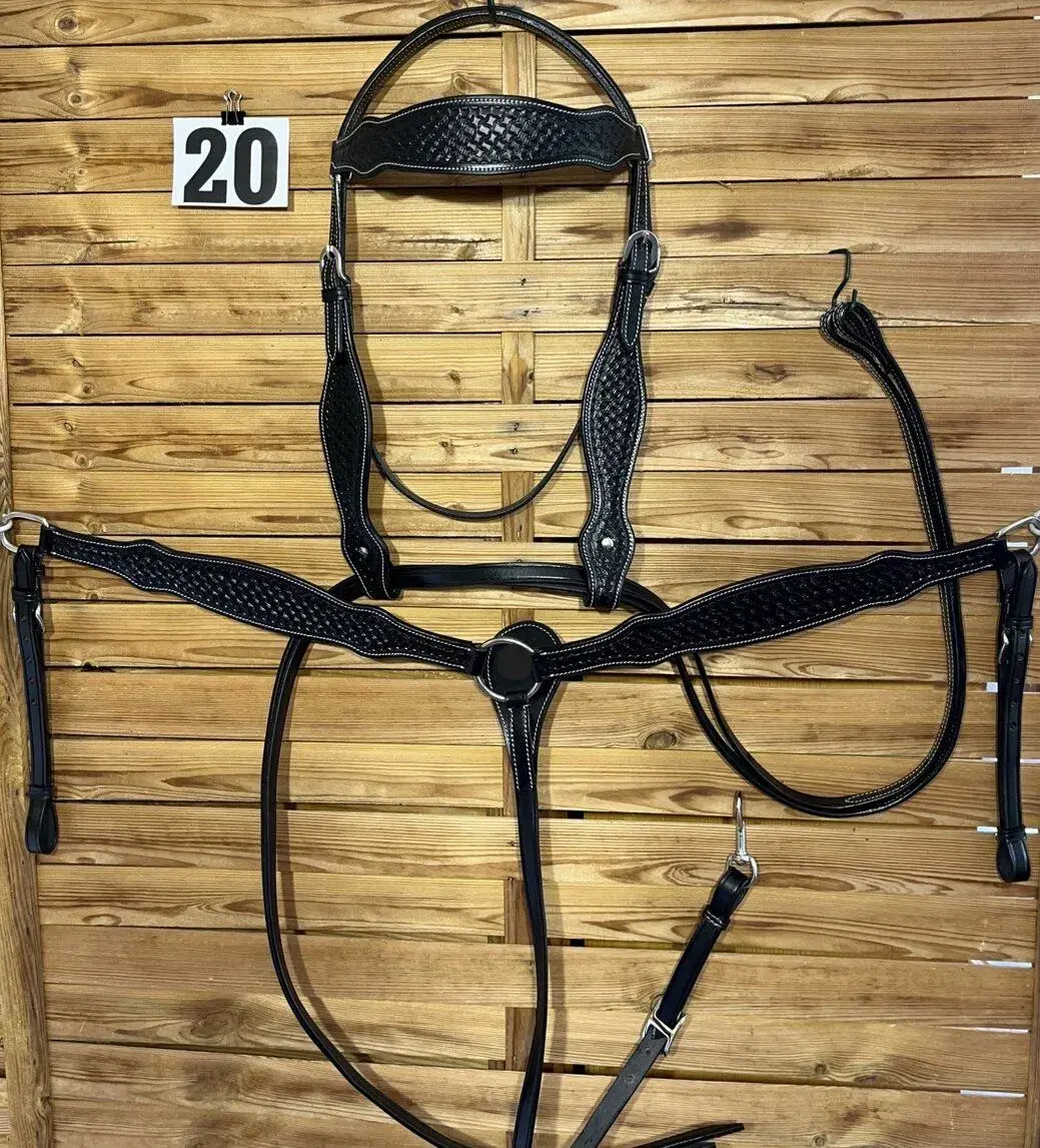 Westernový set 20) černý Basket