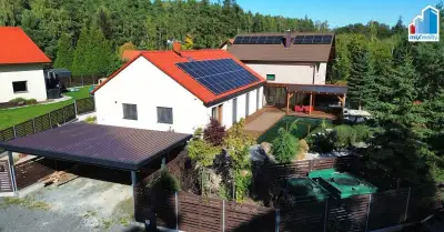 moderní bungalov 4+kk | wellness Kamenný Újezd u Nýřan