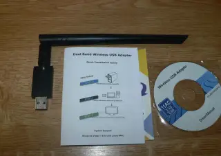 Wi-Fi USB 3.0 AC-1200Mbps adaptér-2,4+5,8 GHz