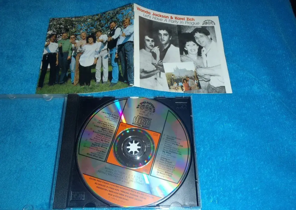 CD Wanda Jackson & Karel Zich Let's Have A Party