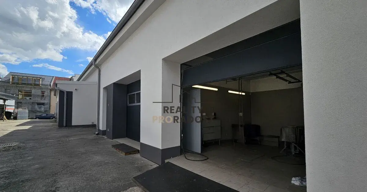 Komerční prostory 130 m² s kanceláří, garáží k pronájmu - H