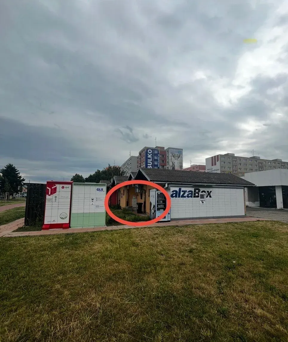 Místo pro Váš prodejní automat, Velkomoravská Olomouc