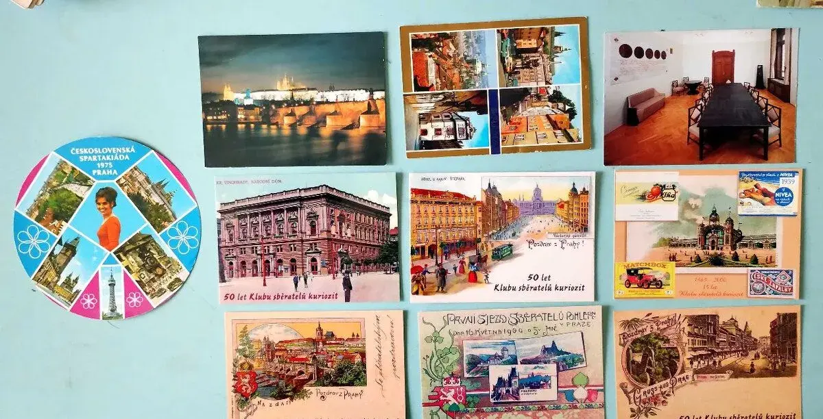 Staré pohlednice Československo a žánrové