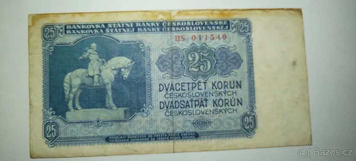 staré bankovky