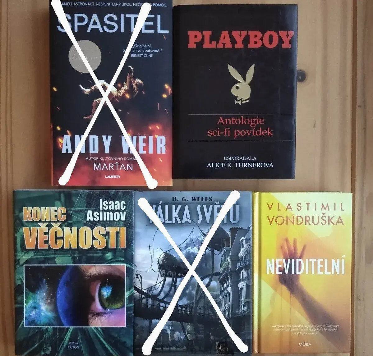 A.C.Clarke + další autoři sci-fi