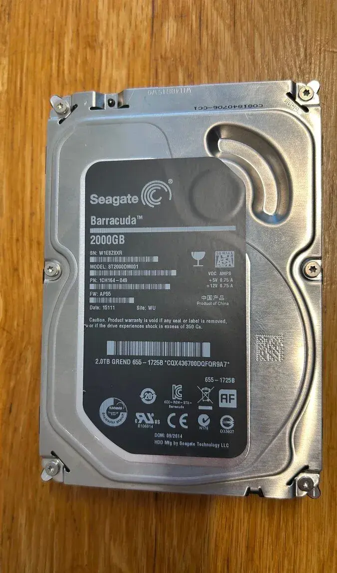 Hdd Seagate barracuda 2 tb