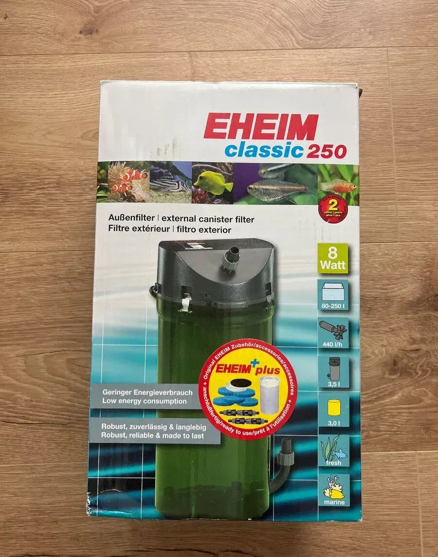 Akvarijní filtr Eheim Classic 250 Plus