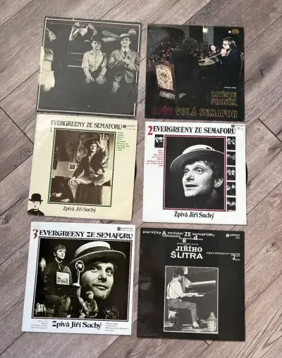 Sada 6LP - Jiří Suchý, Jiří Šlitr / Divadlo Semafor