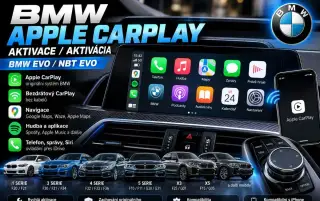 AKTIVACE APPLE CARPLAY pro BMW – EVO / NBT EVO -> CELÁ ČR