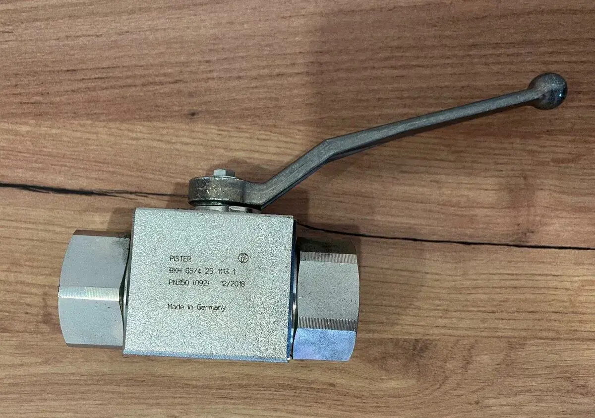 vysokotlaký hydraulický kulový kohout