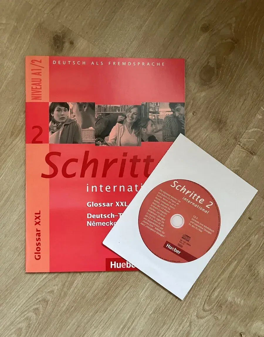Schritte international 2 Glosar XXL německo-český slovníček