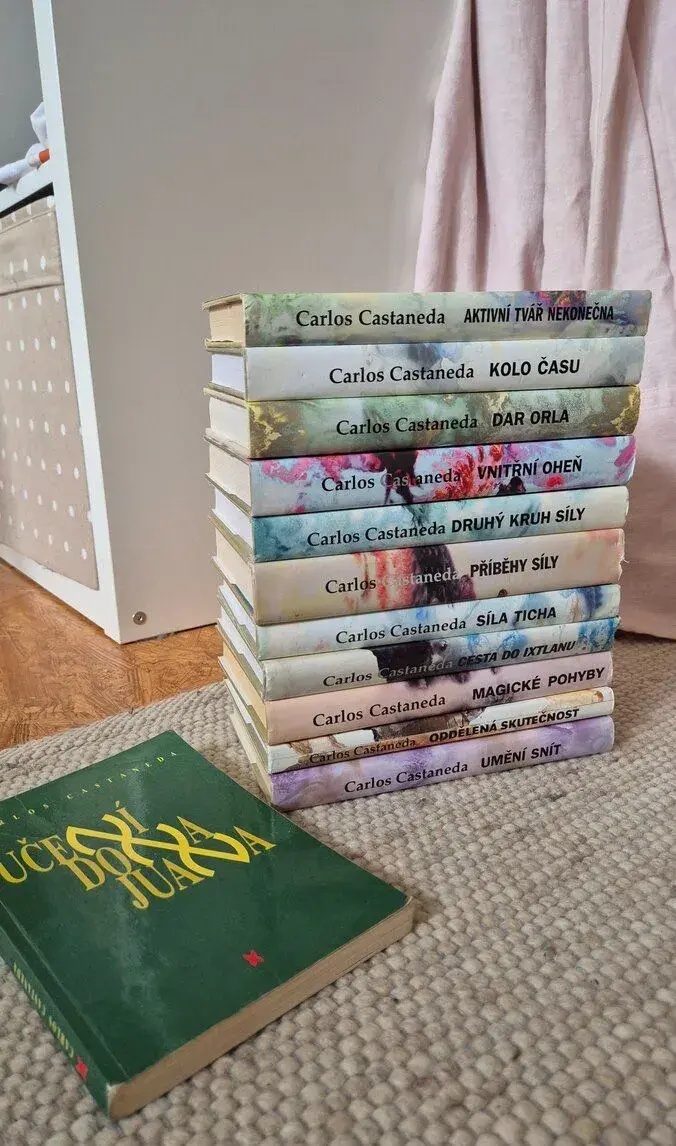 Carlos Castaneda - kompletní 1.ceské vydání (12 knih)