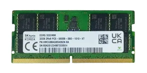 SK Hynix HMCG66AGBSA092N BA – 8GB DDR5 SO-DIMM RAM
