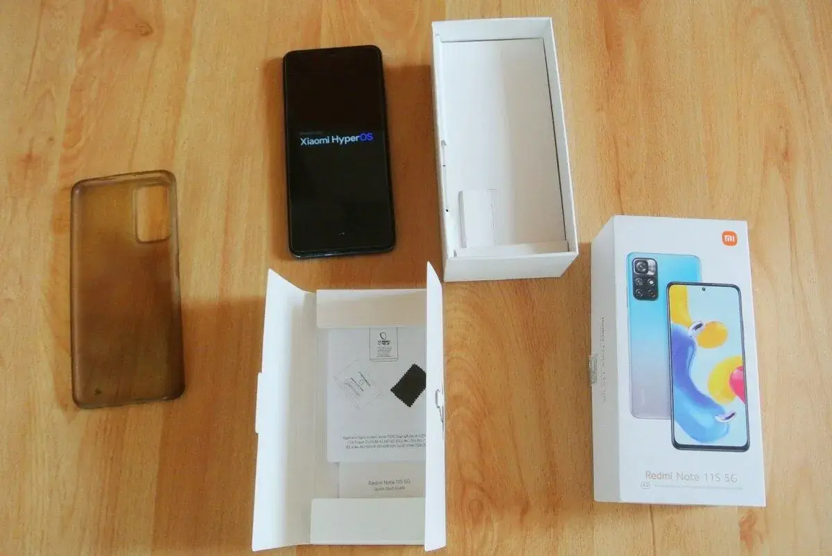 Xiaomi Redmi Note 11S 5G 128GB - originál balení, sklo, obal