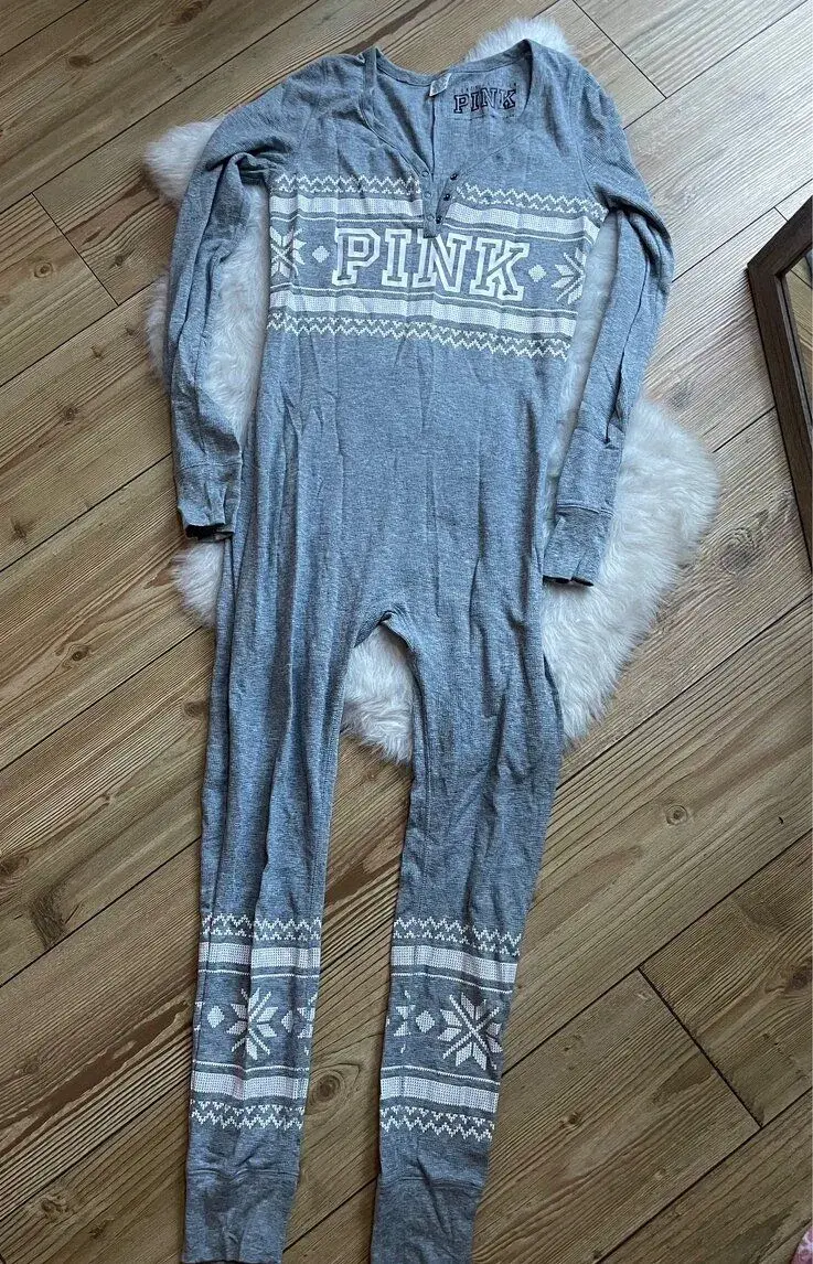 Dámský overal/ pyžamo Victoria’s Secret Pink vel. L
