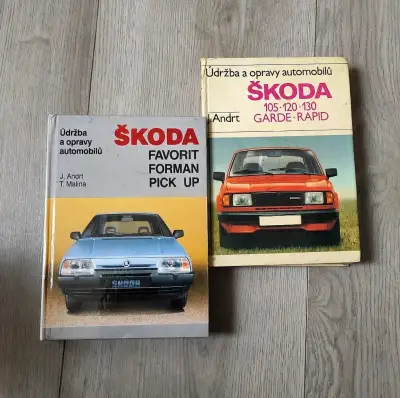 2ks Knihy Údržba a opravy automobilů