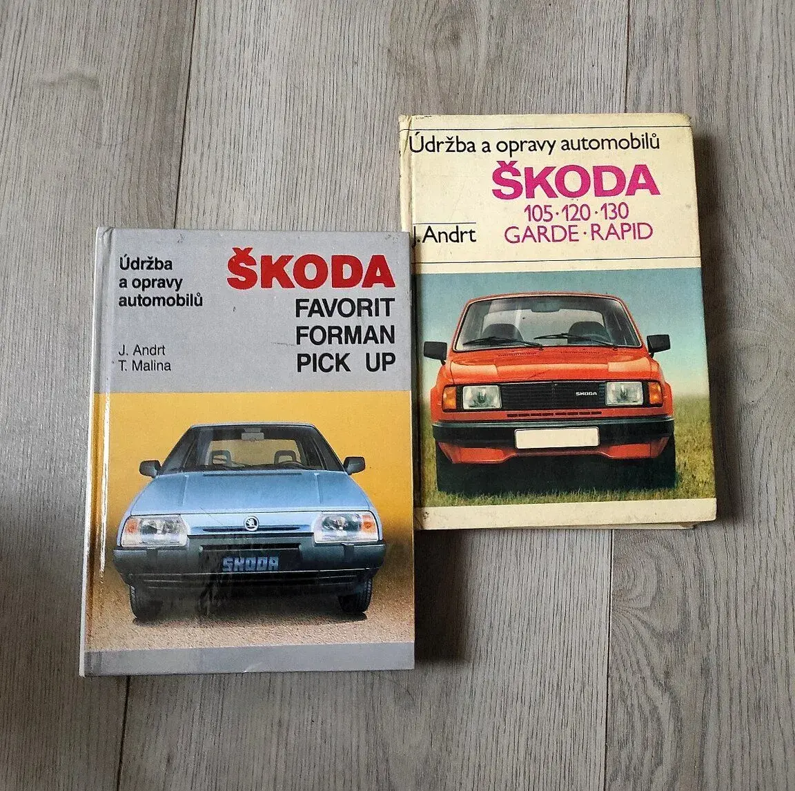 2ks Knihy Údržba a opravy automobilů
