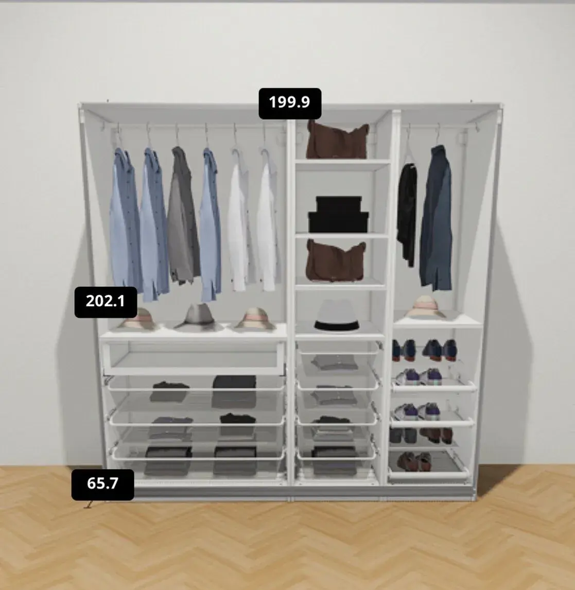 IKEA PAX SESTAVA