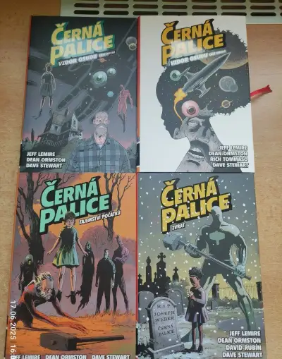 Komiks - Černá palice kompletní 1-4 - Jeff Lemire