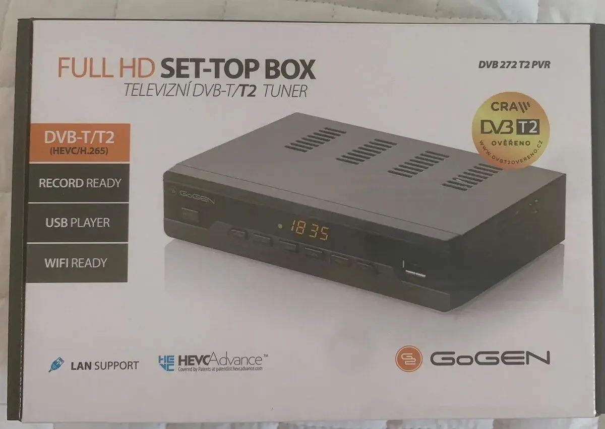Set-top box GoGEN DVB-T2.