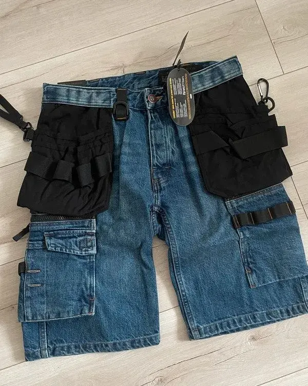 nové pracovní kraťasy Dunderdon P55S.Denim stone