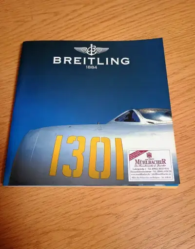 Katalog hodinek Breitling z roku 2003