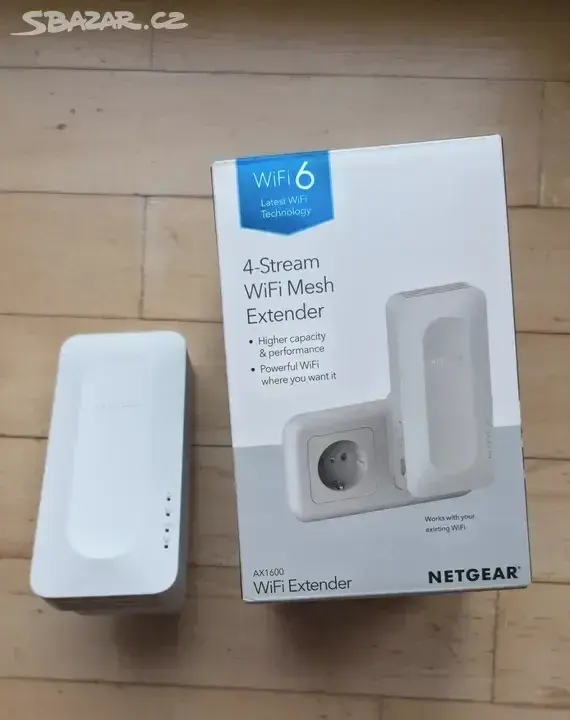 Netgear WiFi Extender, zesilovač,opakovač signálu
