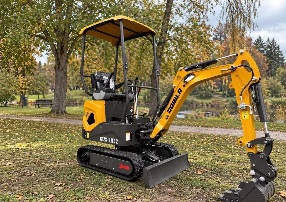 Minibagr G12S I LITE 2 – PŘEDVÁDĚCÍ KUS, pouze 1,1 MTH
