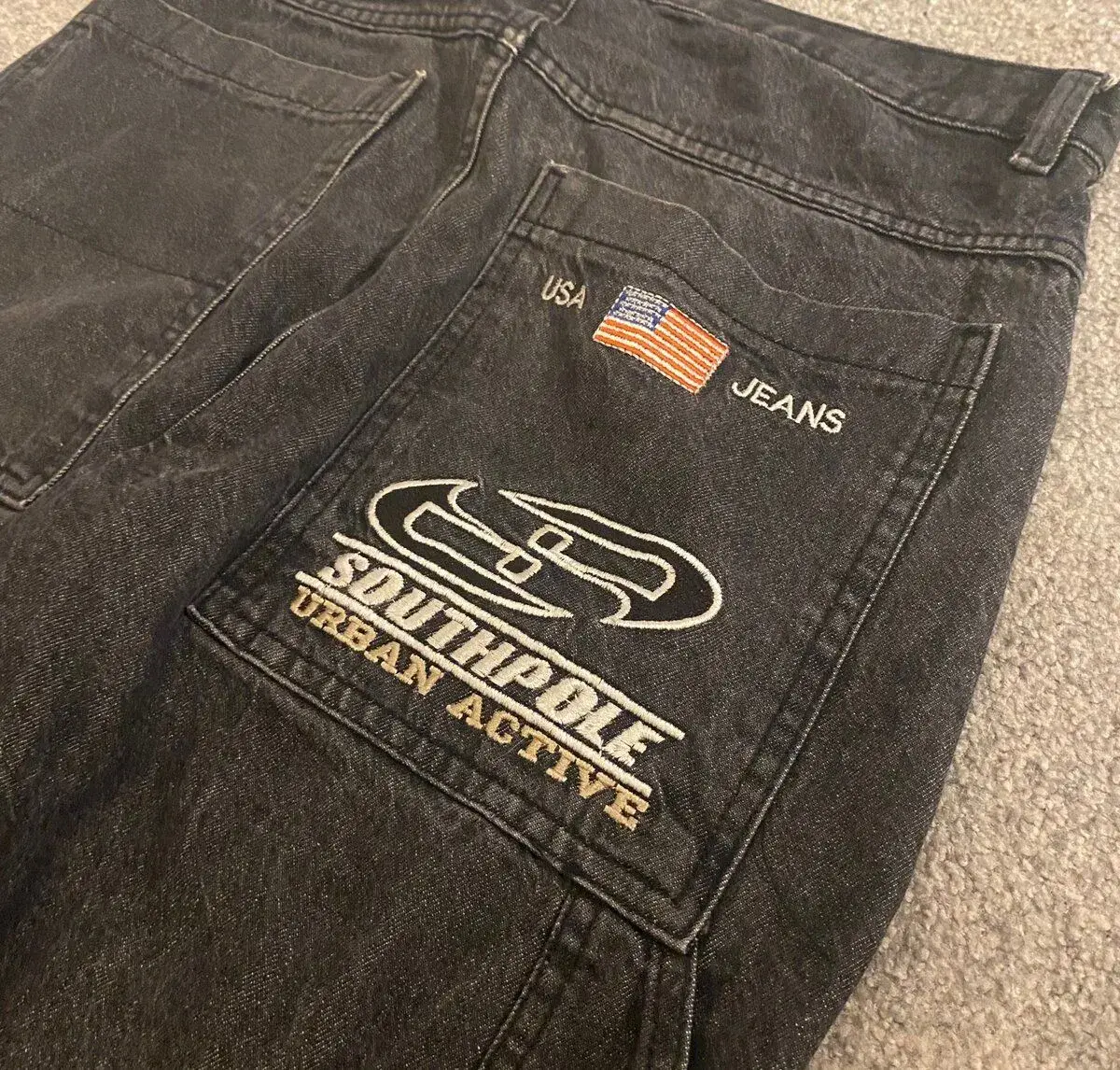 SPUTHPOLE ultra baggy y2k jeans