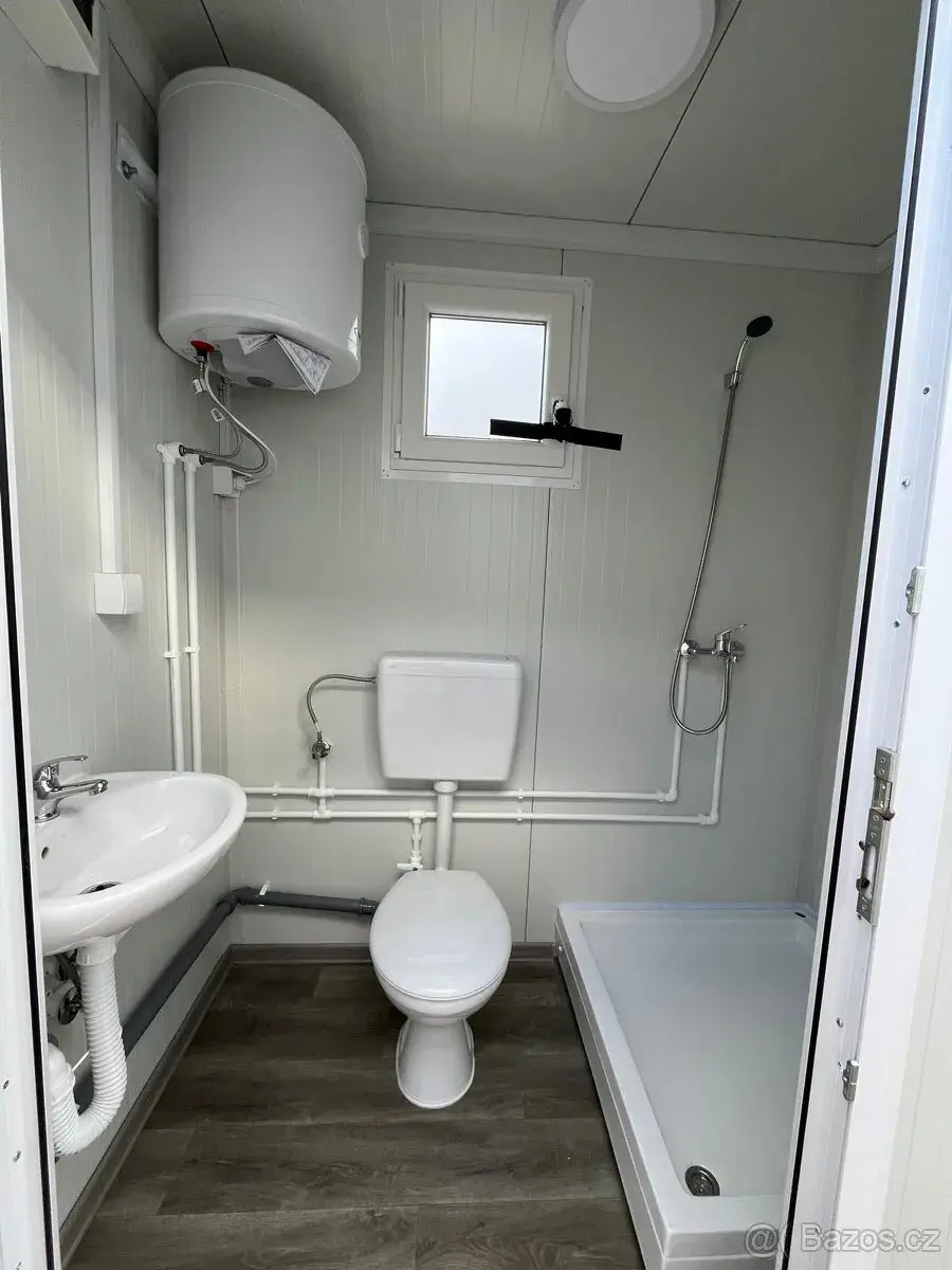 Sanitární kontejner - kabina s WC + sprcha K ODBĚRU IHNED