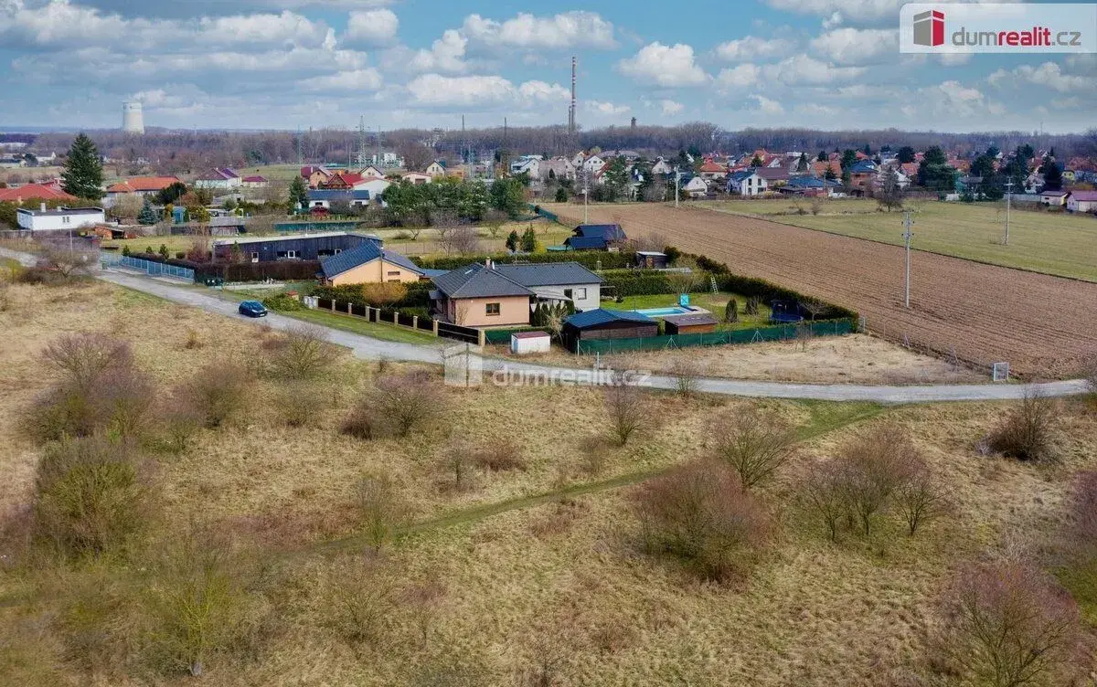 Prodej stavebního pozemku 466m2 v obci Libiš, okr. Mělník