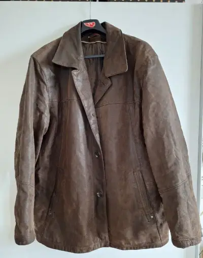 Kožená pánská bunda vel. XXL