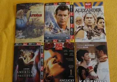 Na výběr z 800 DVD české i zahraniční filmy, pohádky NOVÉ 2