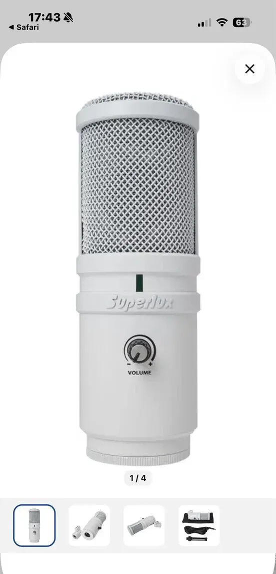 Mikrofon Superlux E205UMKII