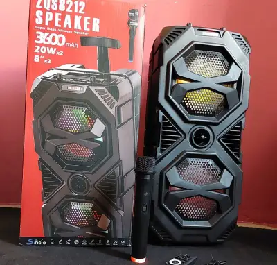 59cm bluetooth reproduktor, 40W, bezdrátový mikrofon - nové