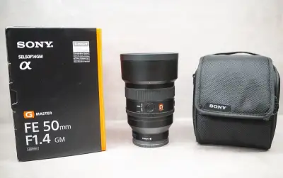 Sony FE 50 mm f/1.4 GM