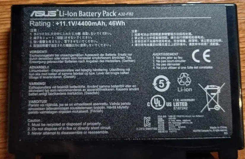 Baterie pro notebook ASUS
