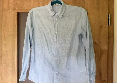 Klučičí chlapecká lněná košile H&M 152 top stav