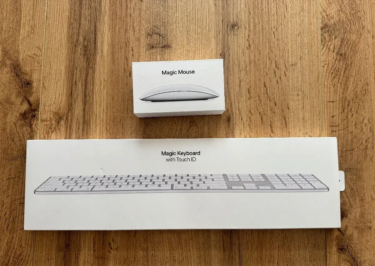 Klávesnice Apple Magic + myš Apple Multi-Touch