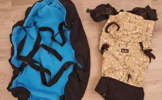 Nosítko Kibi včetně softsheelové zateplovací kapsy